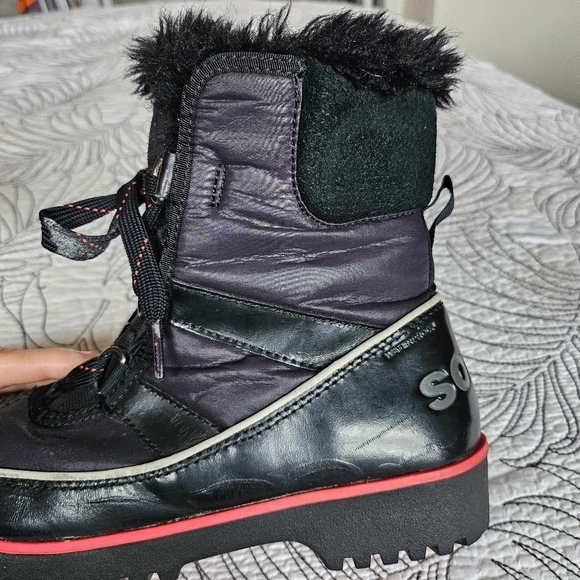 GUC Sorel Tivoli 2 Winter Snow Boot Black Women 6 - Picture 9 of 16